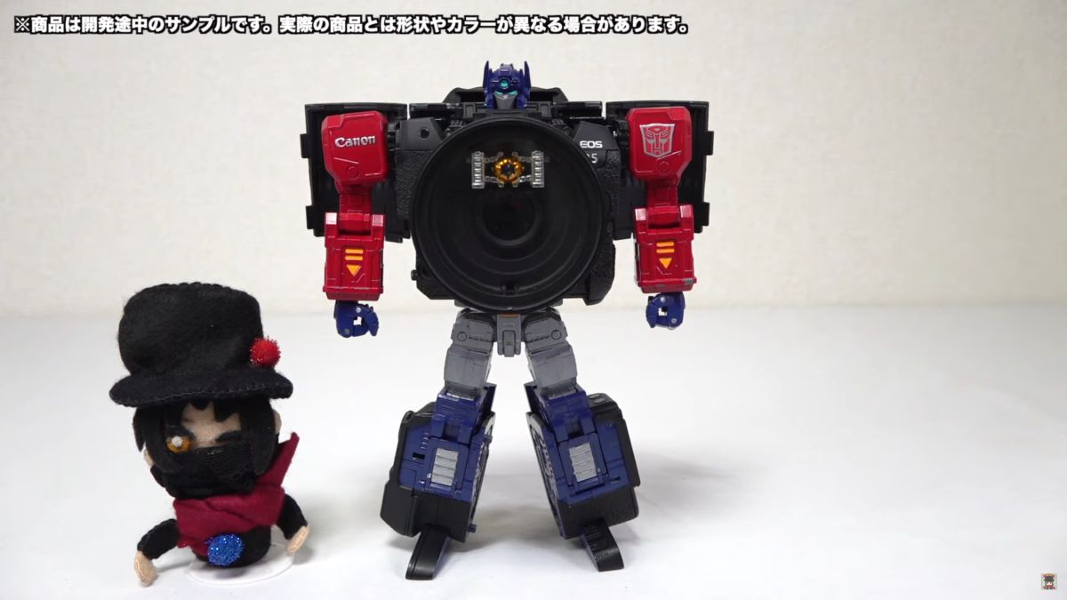 Canon x Transformers Optimus Prime R5 In-Hand Early Preview